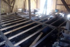 Podlaha před rekonstrukcí / Floor before reconstruction